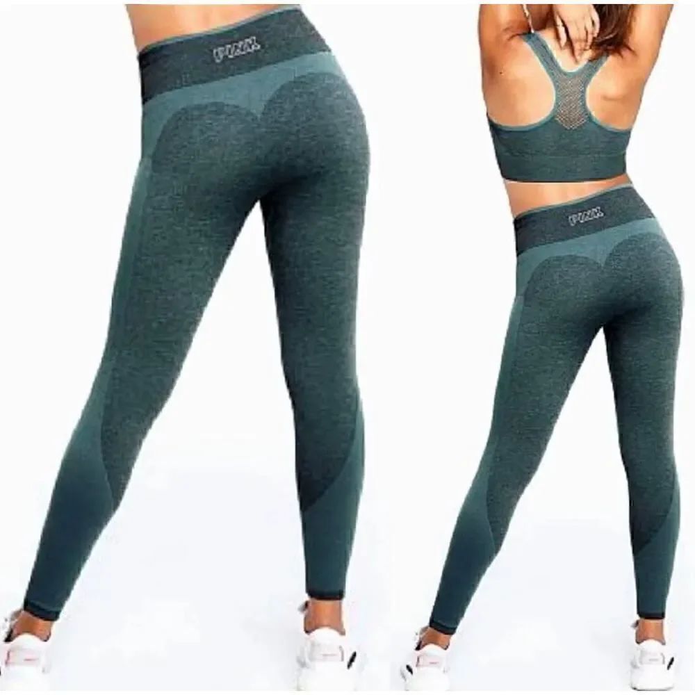New! PINK| Seamless| Legging| Dark Ivy Maryl